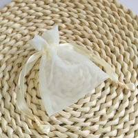 Sachets en organza épais pour bijoux Bed Rocket, mini-sachets en organza pour bonbons avec cordon de serrage