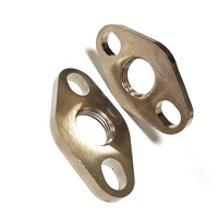 Junta de Brida M18 de Acero Inoxidable Mecanizada por CNC OEM para Sensores de Oxígeno Automotrices para Tacoma y Otros Modelos