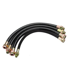 ท่อเชื่อมต่อแบบยืดหยุ่น BNG DN20 DN25 DN32 ยาง 1/2 นิ้ว เกลียว สำหรับใช้ในโรงงาน - Product Image 4