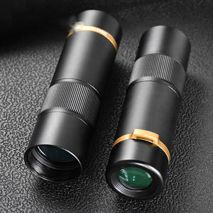 고품질 미니 ED 단안경 8x32 Bak4 프리즘 멀티코팅 렌즈 금속 구조 1년 보증 망원경 블랙 295g - Product Image 2