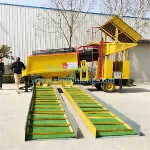 Price Mining Equipment Recovery Extraction Placer Gold Washing Mining Sluice Machine Equipment