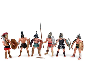 De PVC de promoción del ejército de guerreros <span class=keywords><strong>Roma</strong></span> imperio gladiador soldados romanos soldados de juguete figura de acción - Product Image 1