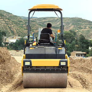 Inşaat makineleri 1ton 2ton 3ton 4ton 5ton 6ton <span class=keywords><strong>8ton</strong></span> çift tek davul yol silindiri tam hidrolik silindir sıkıştırıcı - Product Image 2