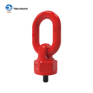 Vis de levage HIDEA G80 <span class=keywords><strong>à</strong></span> tête hexagonale M8 <span class=keywords><strong>à</strong></span> M64 360° °   Émerillons rotatifs en acier allié pour levage de moules - Product Image 1
