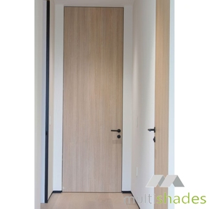 Multishades Chất lượng cao không khung giấu cửa bí mật phòng vô hình tuôn ra ẩn cửa gỗ Veneer tùy chỉnh cửa - Product Image 4