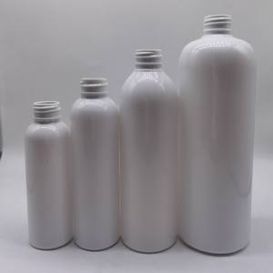 Bouteilles en plastique blanches vides de 500ml bouteille d'emballage d'applicateur d'huile de cheveux en plastique transparent avec bouchon de distribution ouvert par torsion - Product Image 4