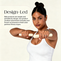 Haltères innovants à poignée texturée, en silicone antidérapant, pour le yoga, le Pilates, la gym à domicile, équipement de fitness