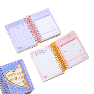 <span class=keywords><strong>Quaderno</strong></span> A6 con anelli grandi, pagine interne colorate, 120 fogli, estetica ispirata a Instagram, ideale per studenti, auto-riempibile - Product Image 2