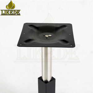 قاعدة طاولة من الفولاذ المقاوم للصدأ بتصميم متقاطع لطاولات المطاعم - Product Image 5