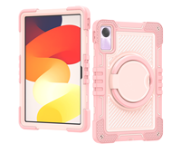 Étui de protection rigide antichoc en silicone PC durable de qualité supérieure avec support pour tablette Redmi Pad SE