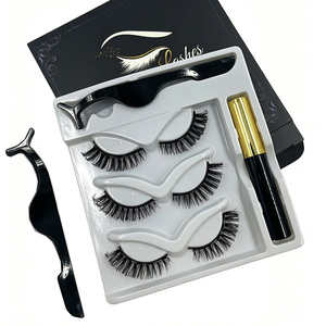 <span class=keywords><strong>Cils</strong></span> volumineux russes avec eye-liner magnétique et ensemble de <span class=keywords><strong>cils</strong></span> magnétiques, liquide magnétique avec eye-liner waterproof en stylo - Product Image 1