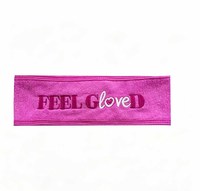 BELLE WORLD Bandeau personnalisable OEM pour femmes, coloré, doux, pour spa, soins du visage, salon de beauté, lavage du visage, accessoires capillaires