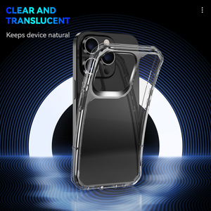 Pour <span class=keywords><strong>iPhone</strong></span> 15 Pro 14 Plus 13 12 Mini 11 Pro Max XR X XS 6 <span class=keywords><strong>7</strong></span> 8 Souple TPU Cadre HD Clair Acrylique Antichoc Couverture Rigide <span class=keywords><strong>Coque</strong></span> de Téléphone - Product Image 4
