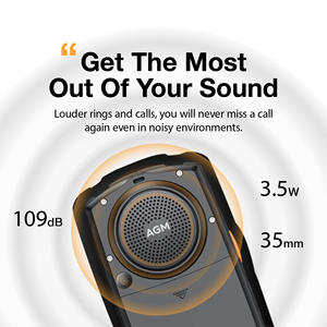 Téléphone portable <span class=keywords><strong>AGM</strong></span> <span class=keywords><strong>M7</strong></span> à écran tactile 4G, fonctionnalité casher hébraïque, étanche, ODM, téléphone portable personnalisé, téléphone portable casher 4G pour le marché israélien - Product Image 4