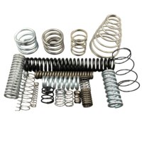 Ressort hélicoïdal de compression de précision en acier inoxydable, sur mesure, à extrémités fermées et rectifiées, fabrication usine
