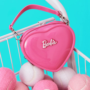 Sac à Main MINISO Série <span class=keywords><strong>Barbie</strong></span> Amour Gelée avec Fermeture Éclair Style Princesse Mignon Nouveau Pour Filles Personnalisable Vente en Gros - Product Image 2