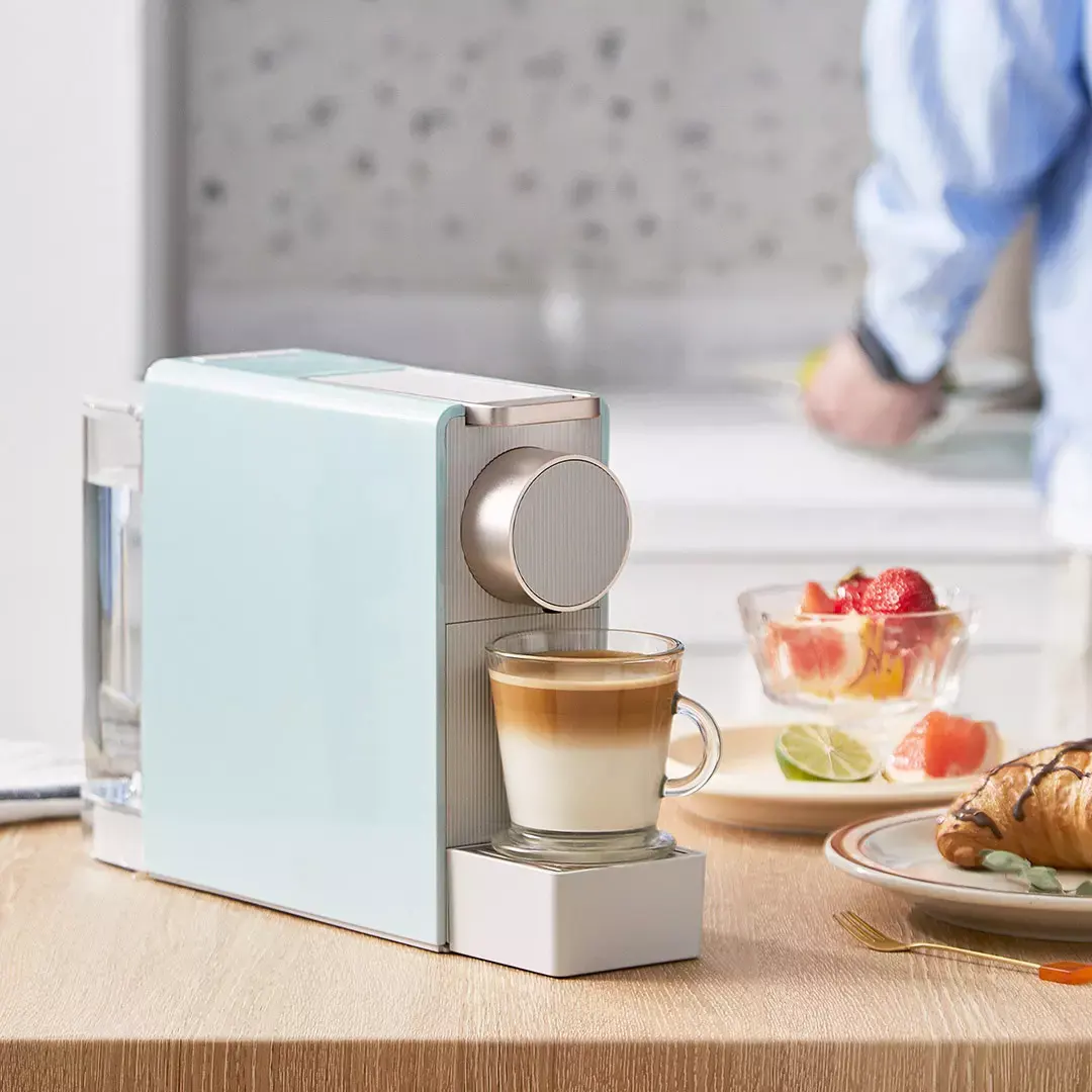 Xiaomi mini otomatik kahve makinesi taşınabilir ev espresso makinesi