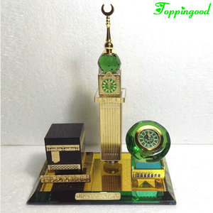 แบบจำลองหอนาฬิกาคริสตัลมาคคาห์ ของที่ระลึกสำหรับชาวมุสลิม - Product Image 1