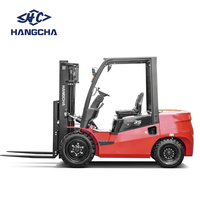 Forklift Diesel 3.5 Ton Hangcha, Ekspor Langsung Pabrik, Tinggi Angkat 2700-6500 mm, Forklift Internal Combustion untuk Dijual