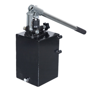 Pompe manuelle à simple effet avec réservoir <span class=keywords><strong>hydraulique</strong></span> standard en acier ou en aluminium, vérin de la série PM - Product Image 2