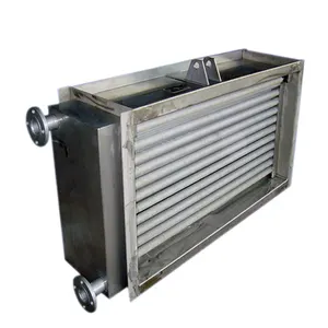 Industrial Air to Fluid Dryer Heat Exchanger Heating Coil Steam Air Heater for Palm Oil Processing