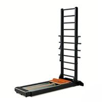 Equipo Comercial de Pilates Reformer para Flexibilidad, Estiramiento Muscular Corporal, Reformer de Madera de Arce, Escalera de Pilates y Barril para Gimnasio o Estudio