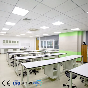 Mesa Hexagonal para Laboratorio de Ciencias Escolares, Banco de Trabajo Resistente a Químicos - Product Image 6