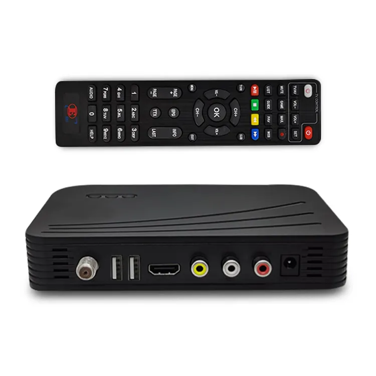 심천 공장 STB 셋톱 박스 HD DVB C 상자 MPEG-4 Ecos Nationalchip 디자인 설정 상자 tv