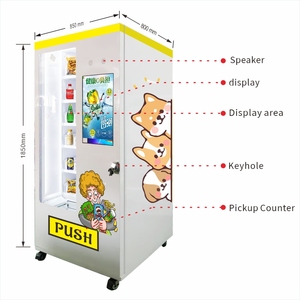 Máquina Expendedora Automática Inteligente <span class=keywords><strong>de</strong></span> Alimentos, Bebidas y Snacks, con Refrigeración Automática, Diseño Innovador - Product Image 4