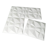 2025 carreaux de décoration murale modernes blanc mat environnement sûr panneaux muraux imperméables ignifuges 3d PVC panneaux pour décoration murale