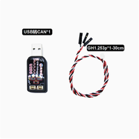 Convertidor de Señales Multifunción LC U2D3 USB-CAN/TTL/RS485 con LED RGB para Depuradores, Programadores y Emuladores de Linux/Win10
