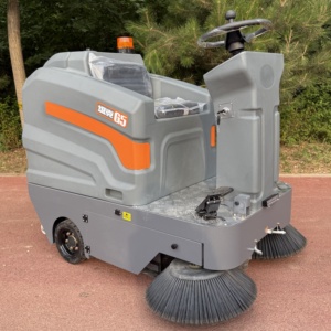 地下駐車場用業務用屋外ロボット式床掃除機、乗車式電動ロボット、新品 - Product Image 6