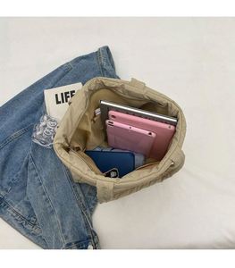 Bolsa de Hombro Acolchada de Alta Calidad, Personalizada con Bordado Promocional, de Fábrica, en Tela de Algodón, Estilo Informal - Product Image 3