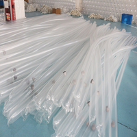 Tube Cylindrique en TPU, Tuyau Flexible Gonflable, Tuyau Extensible, Structure à Faisceau d'Air, Colonne d'Air Haute Pression, Gonflable Écologique