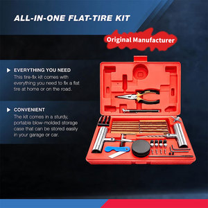 Phổ Heavy Duty Sửa Chữa Lốp Kit 57 Mảnh Giá Trị Gói Sửa Chữa Sửa Chữa Tự Động Công Cụ Thiết Lập Kit Hộp - Product Image 2