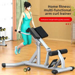 Appareil de fitness multifonctionnel pliable et réglable en acier pour l'hyperextension, idéal pour les abdominaux, le dos et les muscles lombaires à domicile - Product Image 3