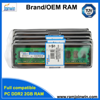 Profitez d'une garantie à vie, mémoire RAM DDR2 2 Go 800 MHz ECC DDR, chipset original ETT, compatible avec toutes les cartes mères, certifié CE pour ordinateur de bureau