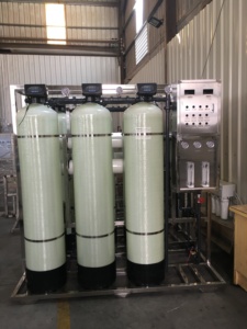 Système adoucisseur d'eau pour toute la maison 1000l/h à trois réservoirs pour purifier 1000l 1000lph - Product Image 2