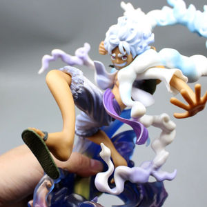 Nika Luffy Sun God <span class=keywords><strong>Combat</strong></span> Pose Manga Collection <span class=keywords><strong>Figurine</strong></span> modèle poupée PVC Anime Figure Statues jouets pour enfants 21CM Gk Gear 5 - Product Image 4