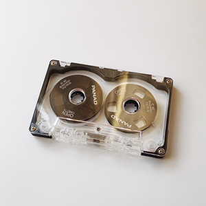 Casete de audio retro de 50 minutos con marco colorido, bobina abierta, tipo esqueleto, de alta resistencia, de doble cara, en blanco para grabación de música y mixtape. - Product Image 4