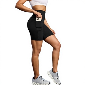 Leggings de yoga taille haute pour femmes, 48 couleurs, logo personnalisé, vêtements de sport pour la gym et le cyclisme, tenue de fitness, fabricant de shorts et pantalons de yoga pour femmes - Product Image 1