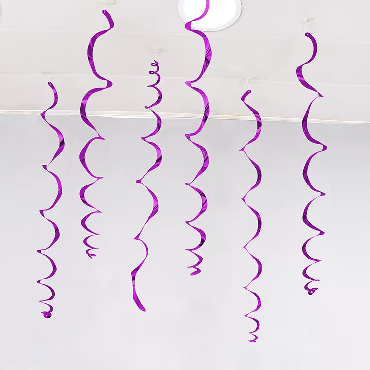 Double queue violette
