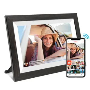 large stock Newest digital photo frame 10.1 inch Frameo app motion/xxx video Andvertising screens 10inch for sale