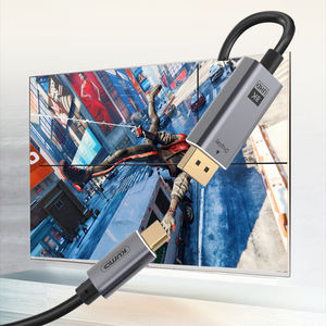 <span class=keywords><strong>Cable</strong></span> de alta calidad UHD 8K60Hz a DP, 1M, 2M, versión 1,4, <span class=keywords><strong>USB</strong></span> tipo <span class=keywords><strong>C</strong></span> a 8K, <span class=keywords><strong>Cable</strong></span> <span class=keywords><strong>DisplayPort</strong></span> - Product Image 1