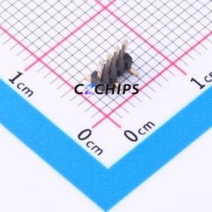 X1311WVS-04J-C18D42R1 Pin Header SMD,P=1.27mm Connector ( Pin Structure: 1x4P )( Pitch: 1.27mm )( Row Spacing: 1.27mm ) - Product Image 1