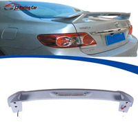 1 pièce - Spoiler de coffre arrière noir brillant de haute qualité en ABS pour Toyota Corolla 2009-2013 - Pièces de modification de carrosserie extérieure