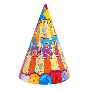 Chapeaux en papier pour fête d'<span class=keywords><strong>anniversaire</strong></span> adulte, décorations et fournitures de fête, chapeaux triangulaires et chapeaux couronnes - Product Image 3