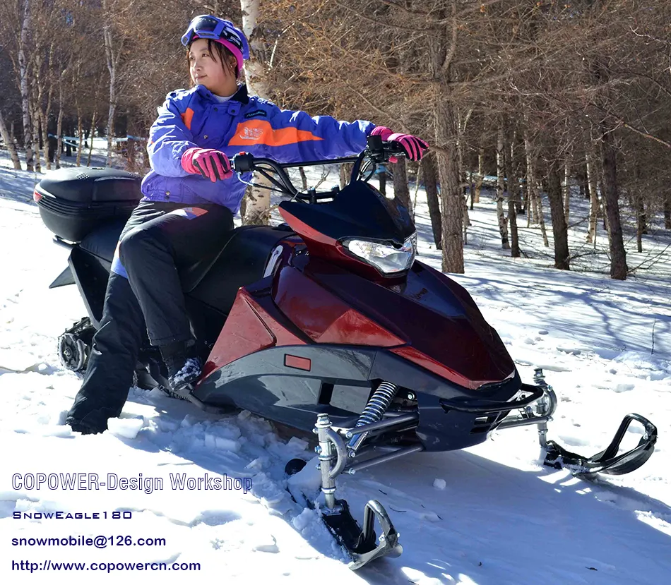 Copower 320cc snowmobile, veículo neve (fábrica direta)