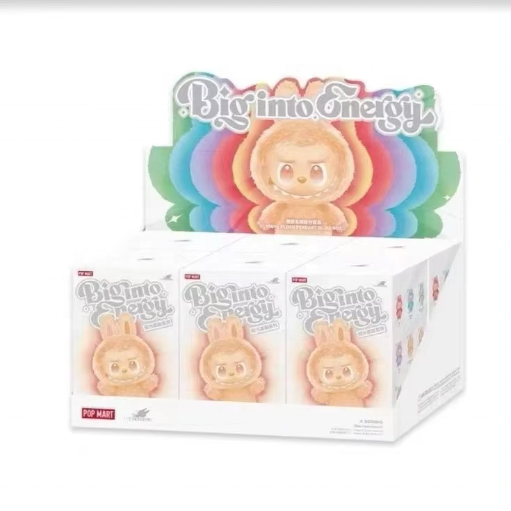 ぬいぐるみ LABUBU BIG BOX Labubu 3.0 The Monsters Big Into Energy Series-Vinyl Plush