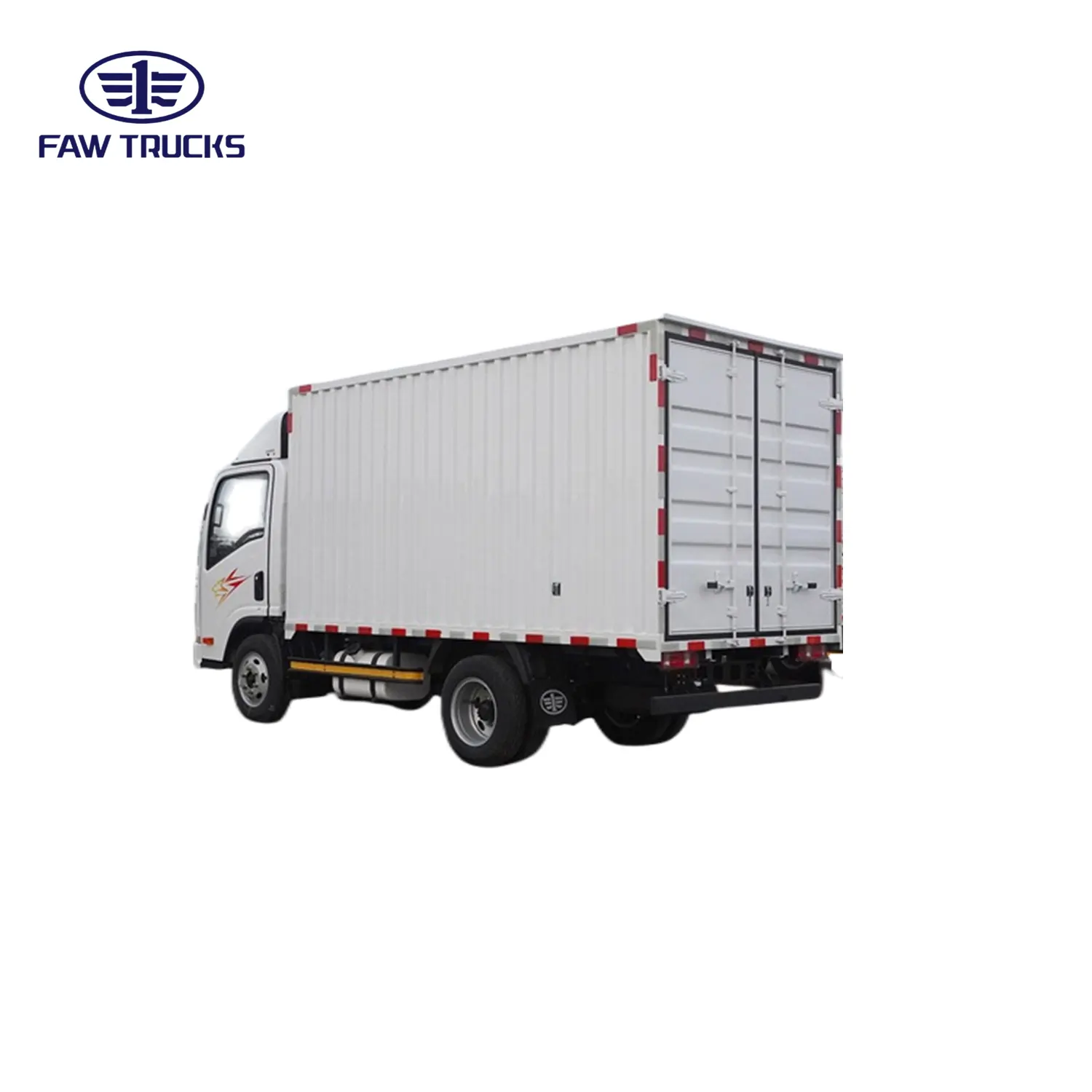 FAW China Venta Directa Planta Fabrica Diesel Estándar Pesado Comercial FreightVan Camión de Carga